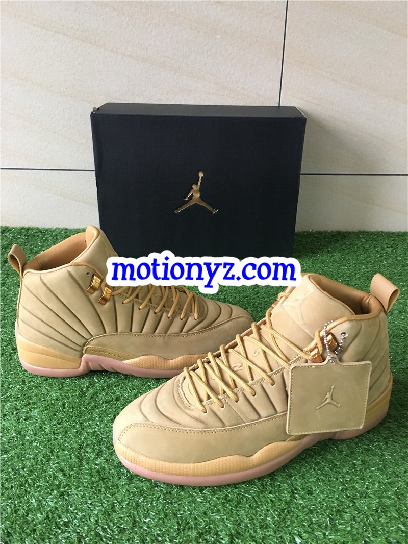 PSNY x Air Jordan 12 Retro Wheat Yellow